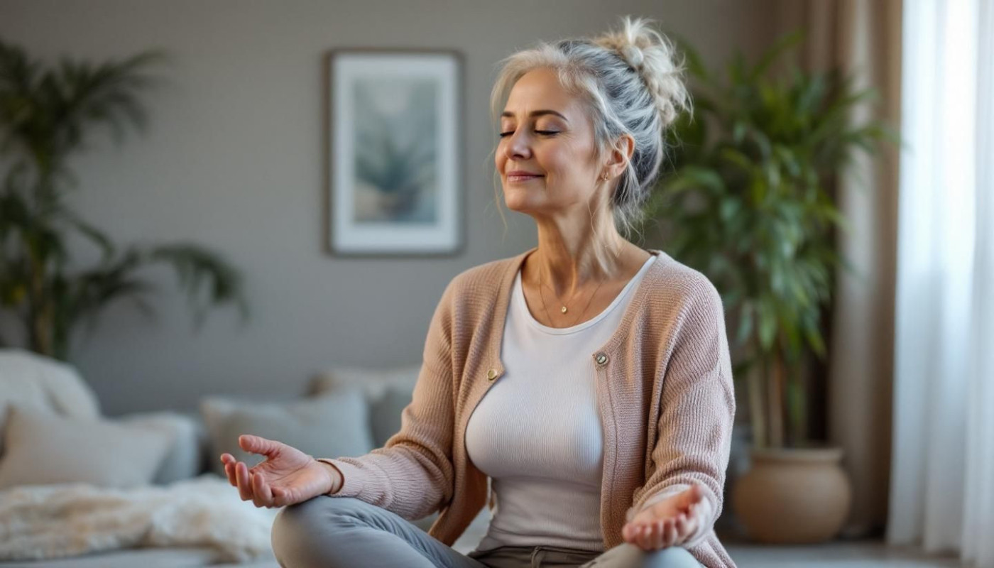Comment la méditation peut-elle atténuer les symptômes de la ménopause ?